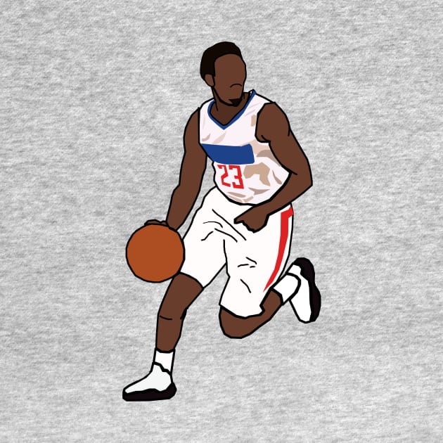 Lou Williams - NBA Los Angeles Clippers by xavierjfong